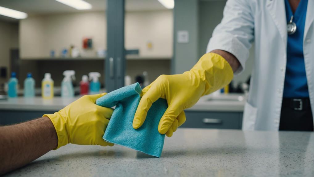 highly effective hospital cleaning