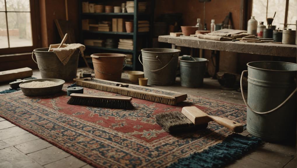 professional antique rug cleaning