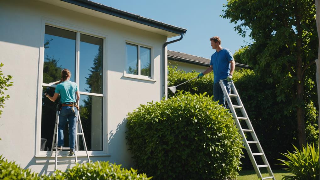professional window cleaning service