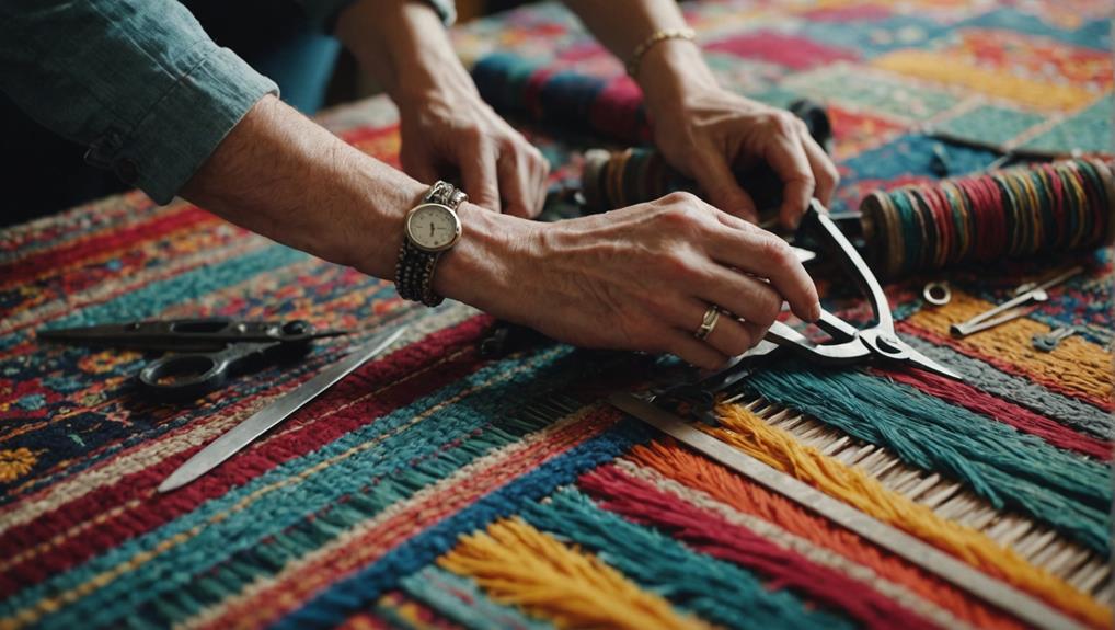 rug restoration and fringing